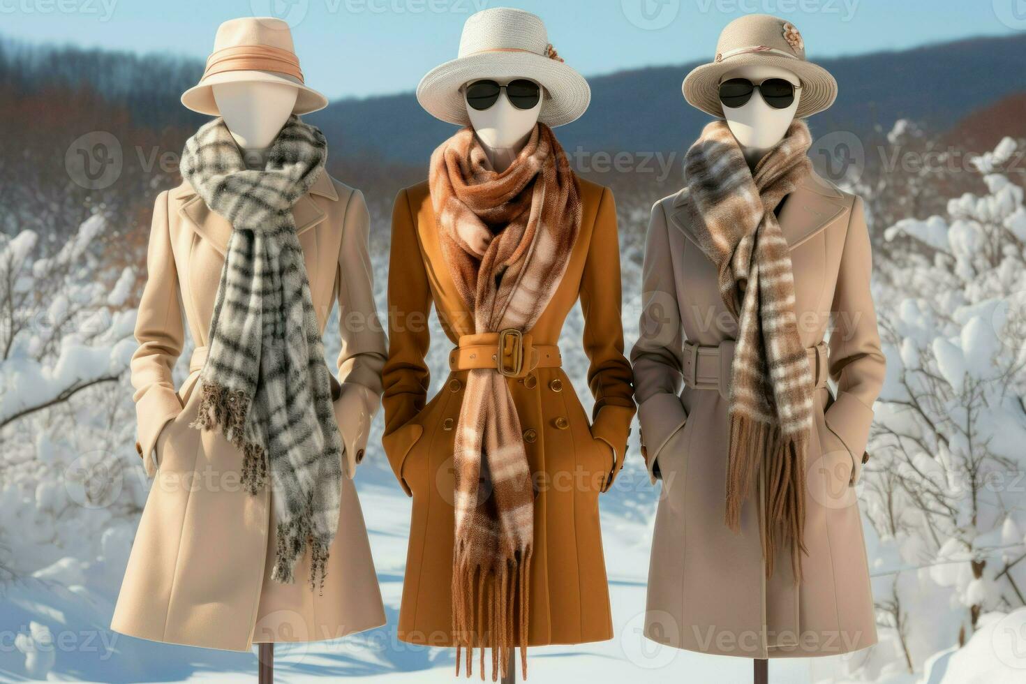 ai generato inverno moda - generativo ai foto