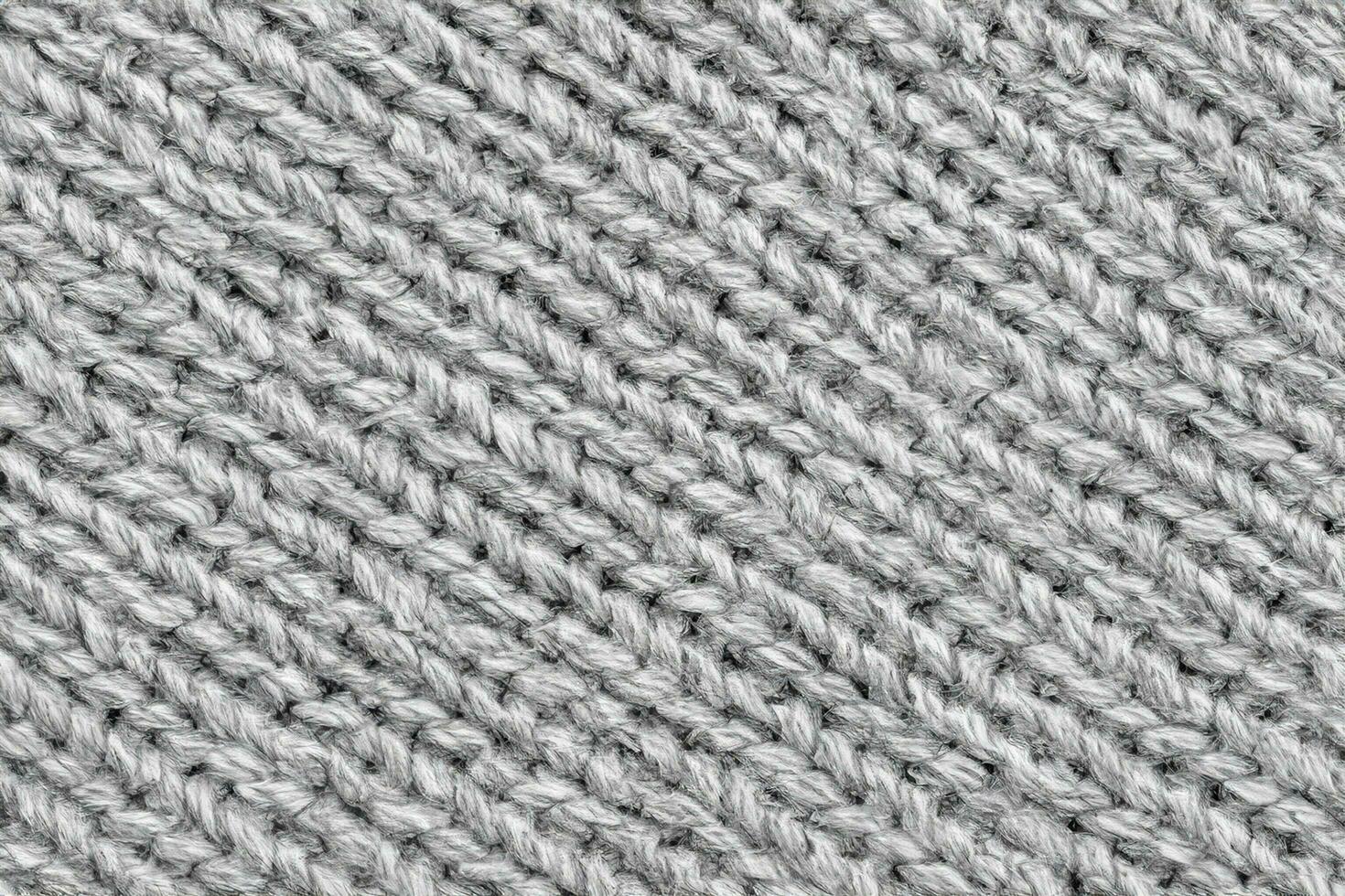 grigio a maglia stoffa lana struttura superficie sfondo foto