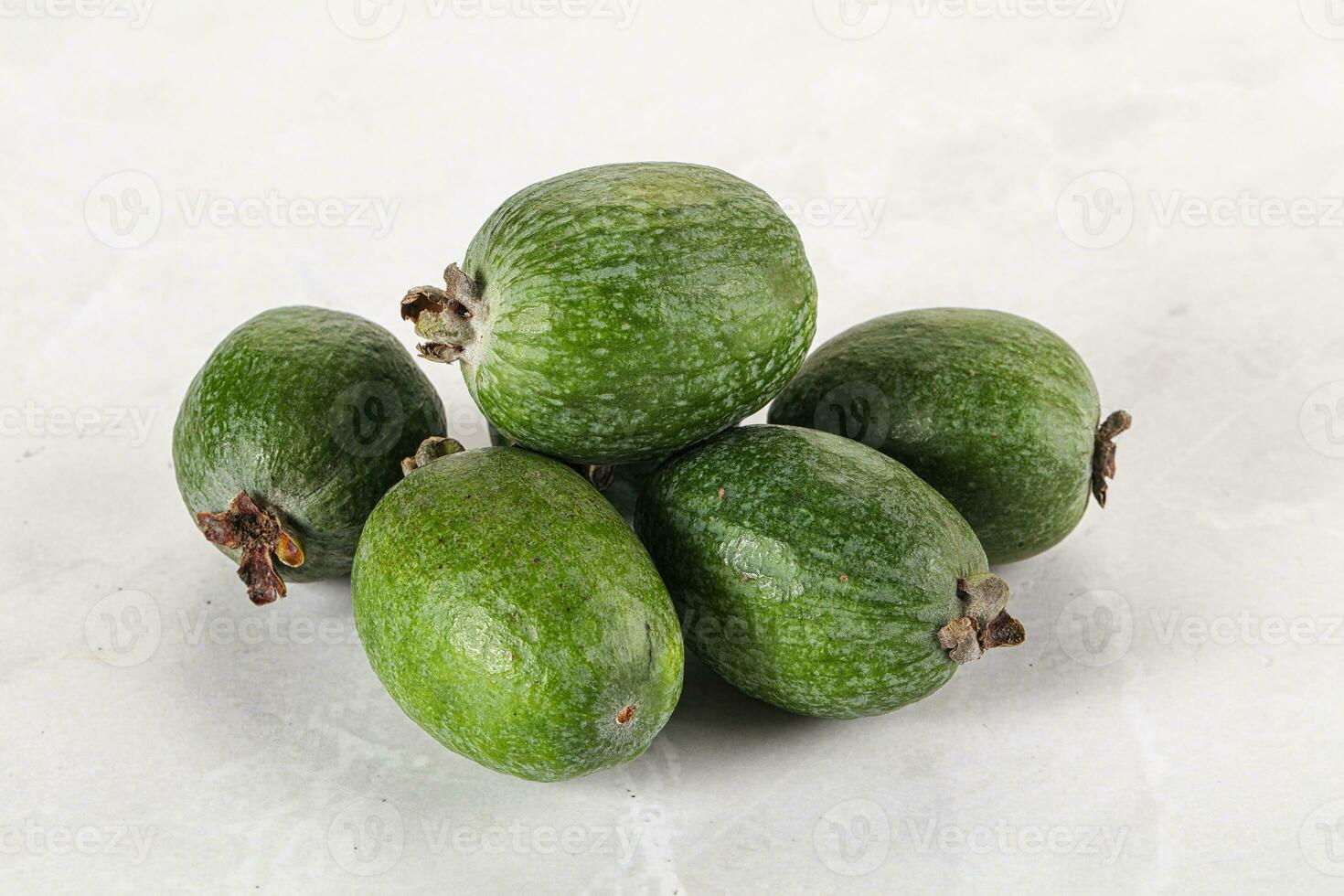 fresco dolce succoso maturo feijoa foto