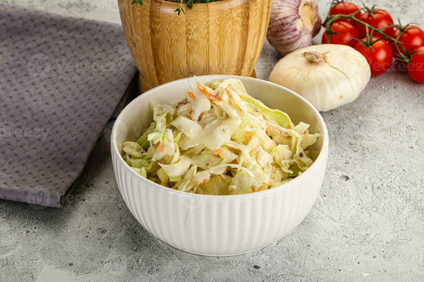 dietetico gustoso cole slaw insalata foto