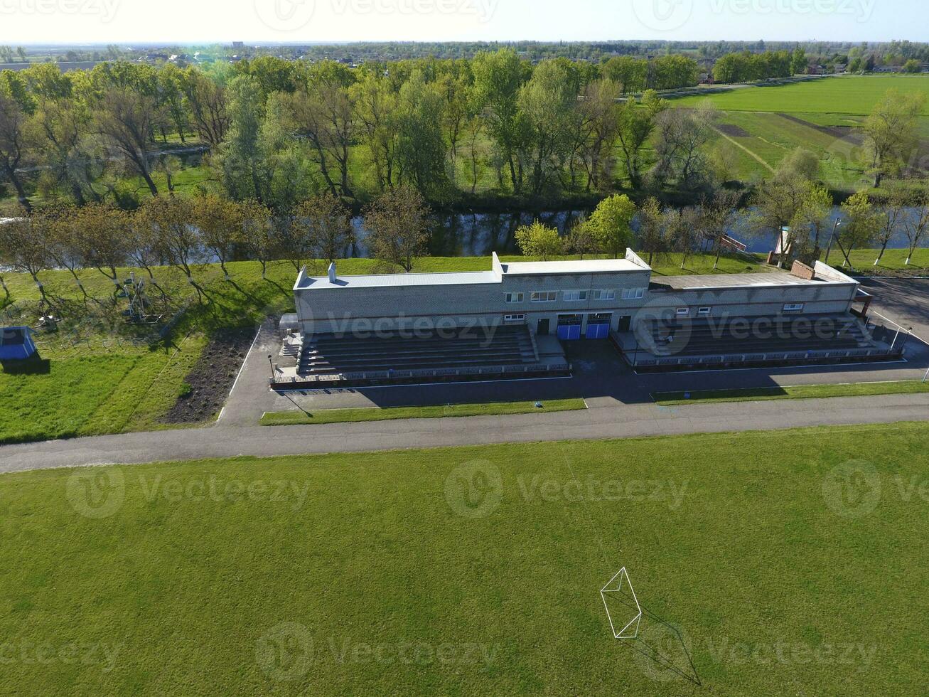 il edificio di il Palestra a il stadio. nazione Casa di sport. foto