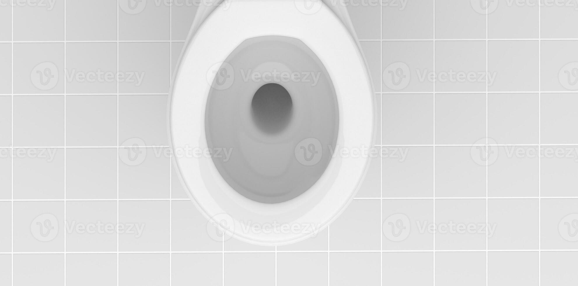 superiore Visualizza di gabinetto ciotola nel il bagno foto