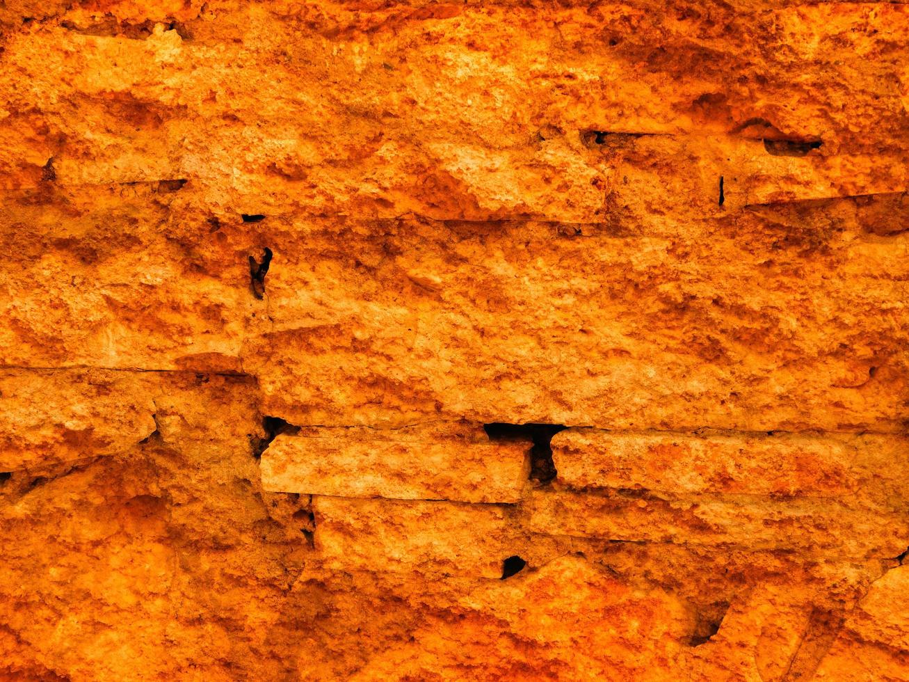 trama di pietra arancione foto