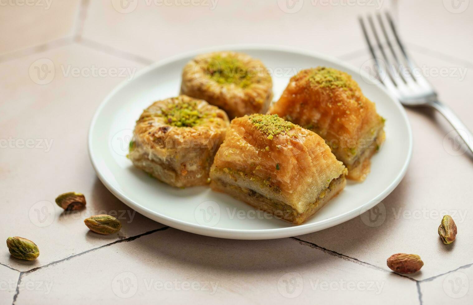 assortimento di Turco baklava dolce foto