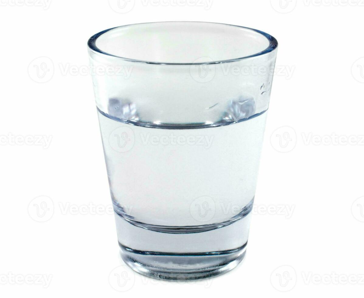 bicchiere d'acqua foto