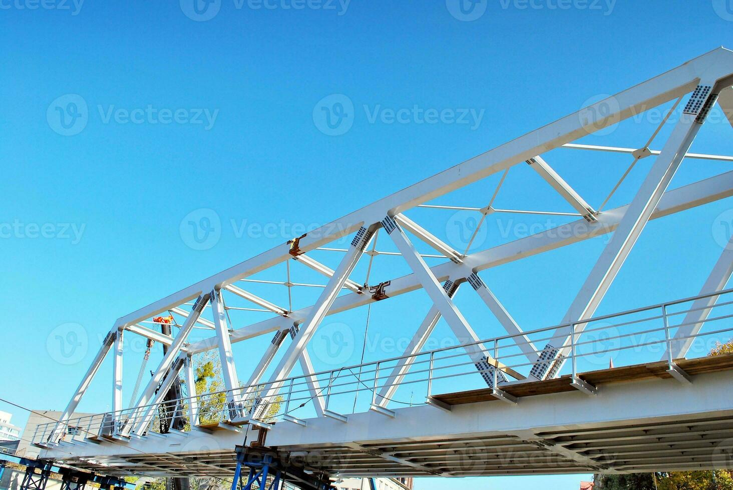 viadotto sotto costruzione foto