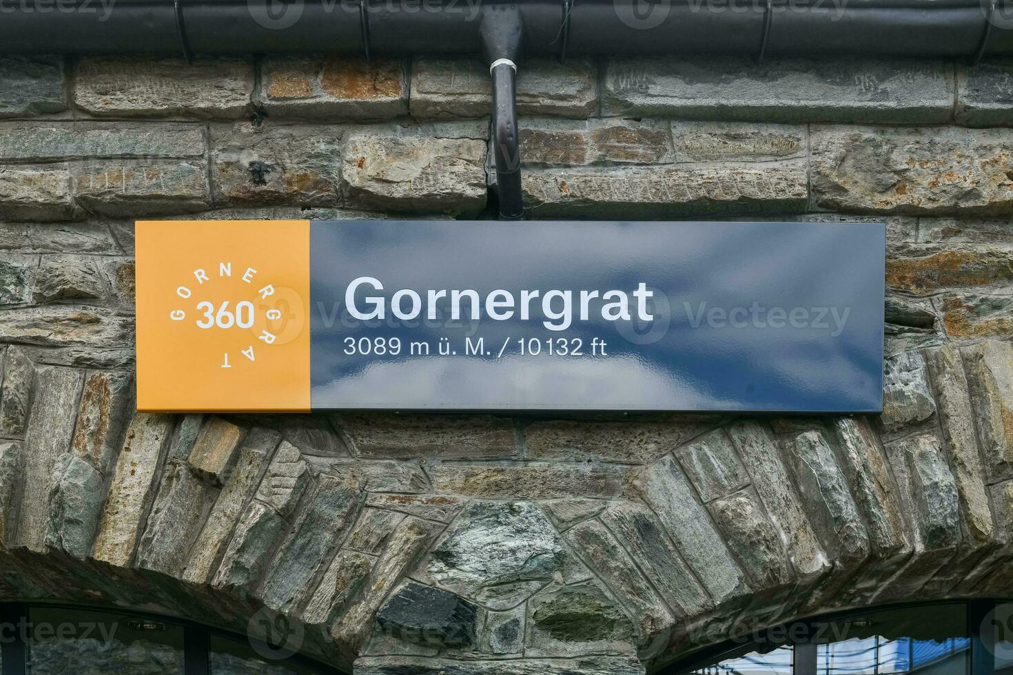 gornergrat treno - Zermatt, Svizzera foto