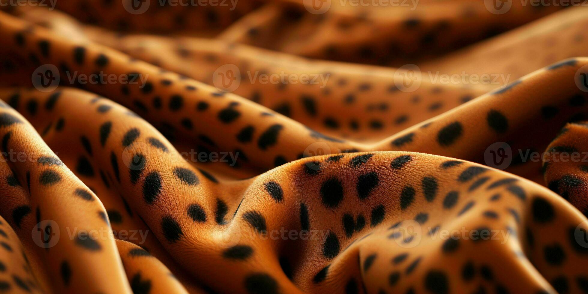 ai generato leopardo pelliccia modello struttura sfondo. leopardo lana tessuto. generativo ai foto