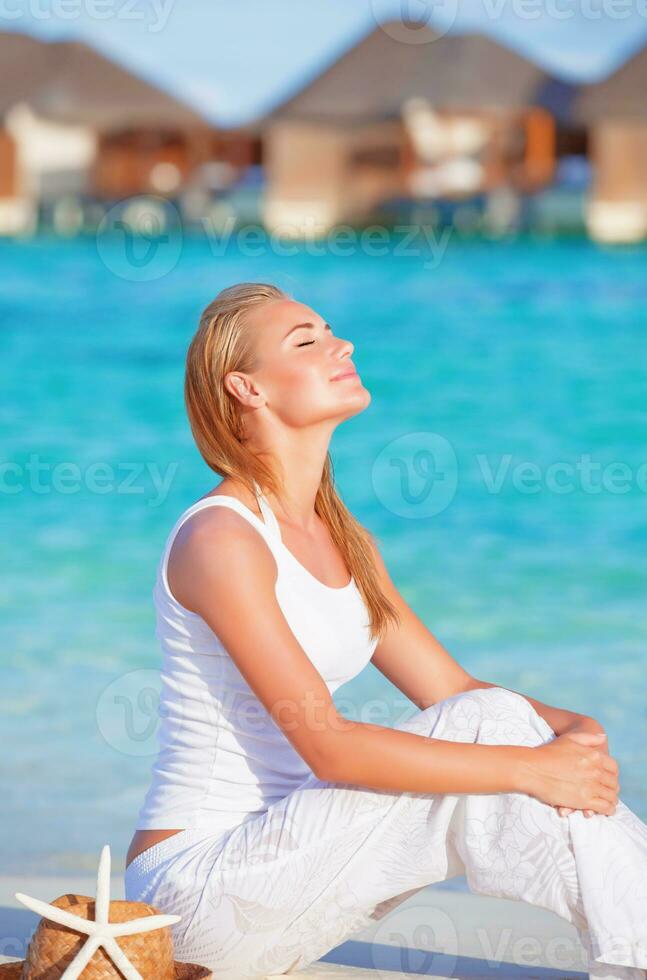 concia su il spiaggia foto