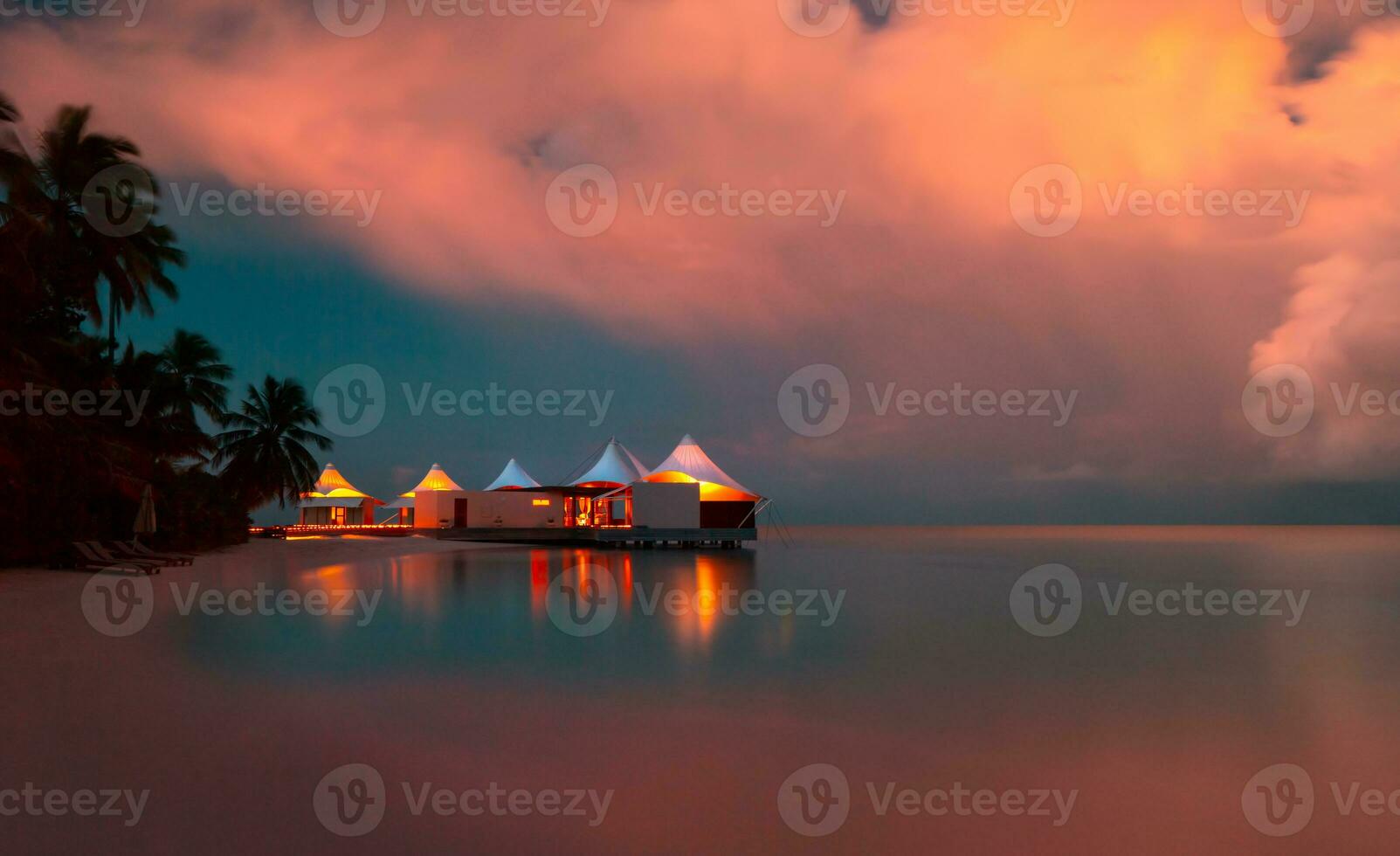 romantico spiaggia paesaggio foto