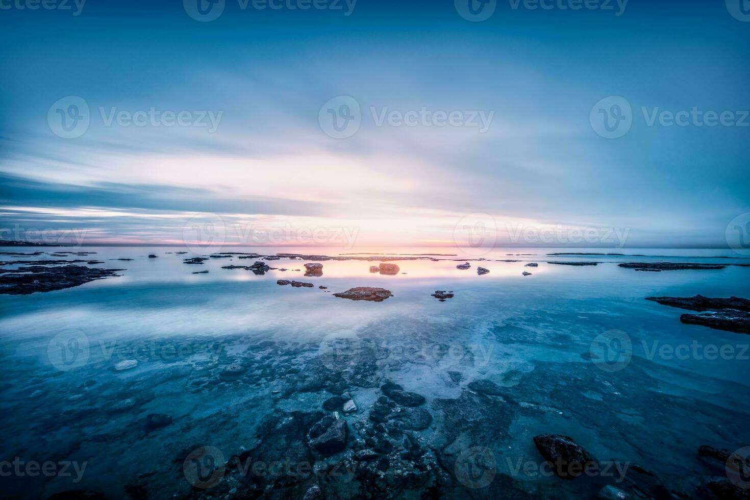 bellissimo paesaggio marino foto