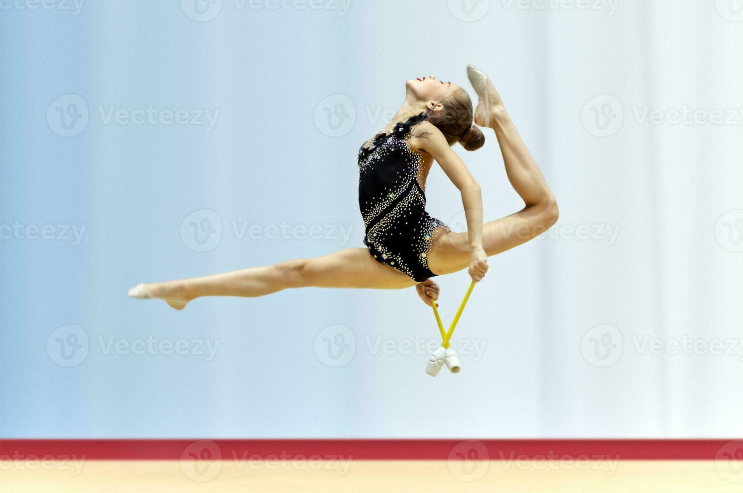 ritmico ginnastica concorrenza foto