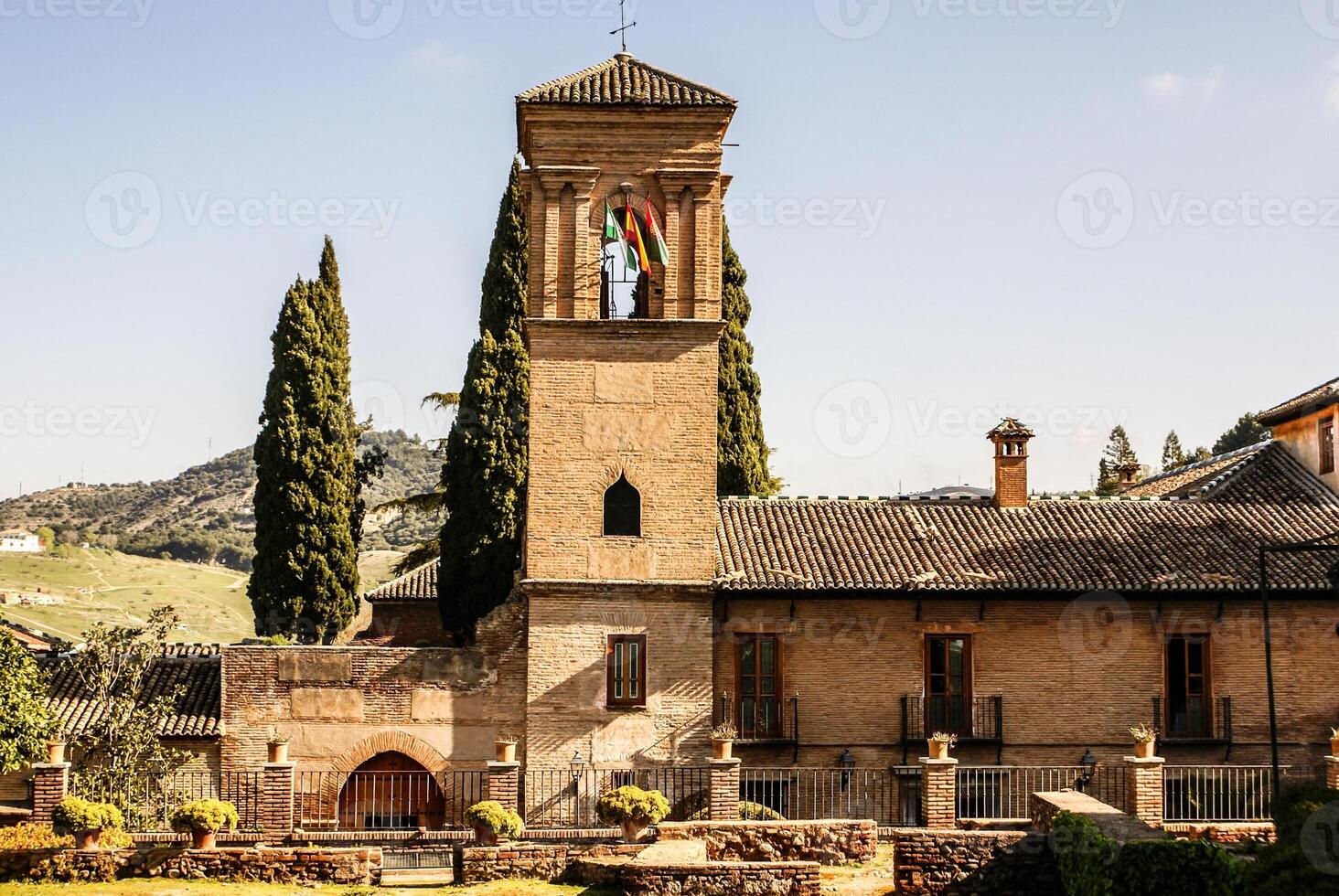 Visualizza di il famoso alhambra, granada, Spagna. foto