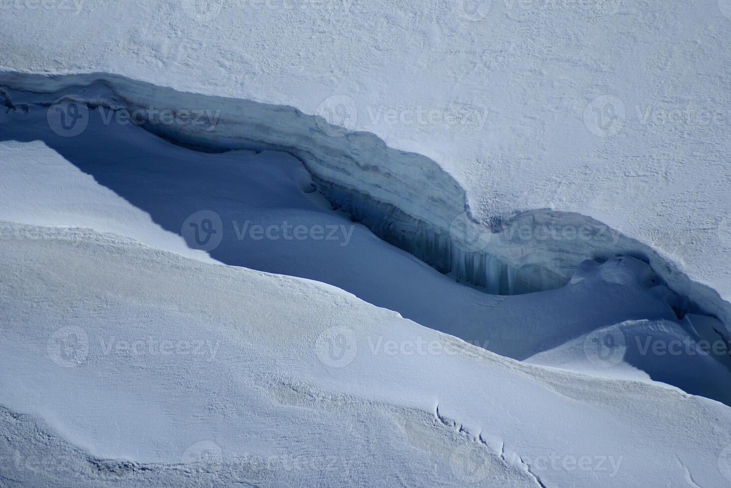 breithorn picco nel svizzero Alpi visto a partire dal klein Cervino foto