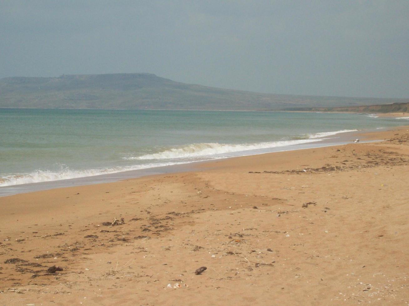 viaggio in Crimea mare paesaggio di montagna foto