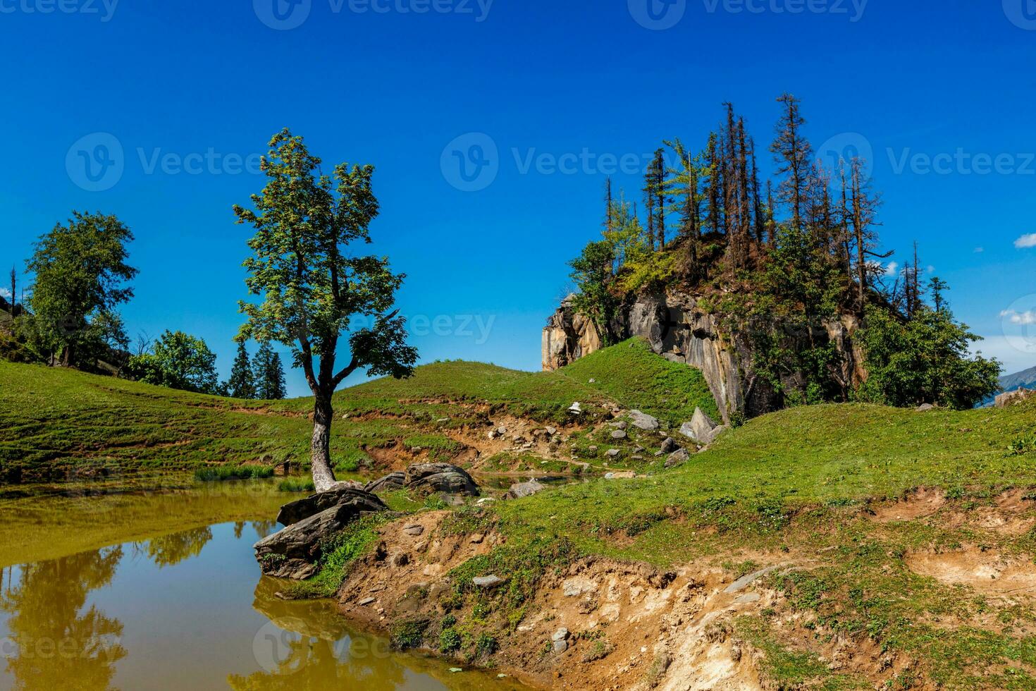 indiano himalayano paesaggio nel Himalaya foto