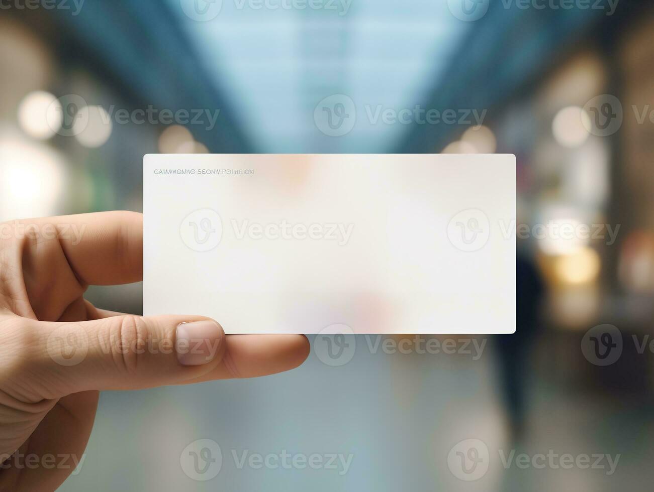 ai generato professionale attività commerciale carta modello - ai generato foto