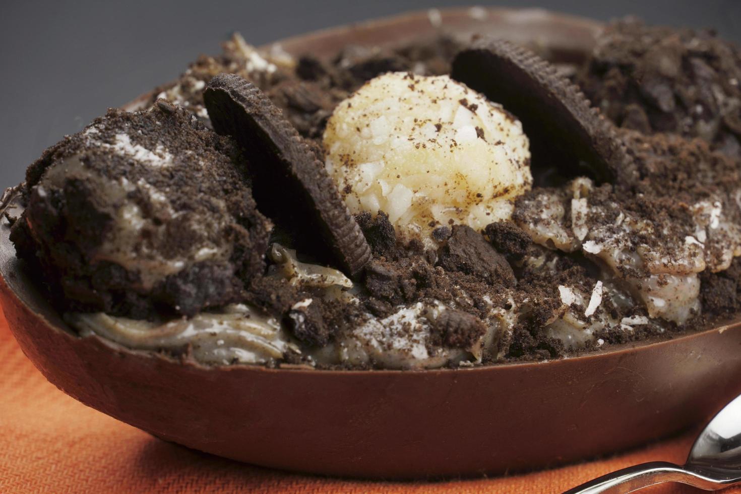 cioccolato del deserto di pasqua brasiliano foto