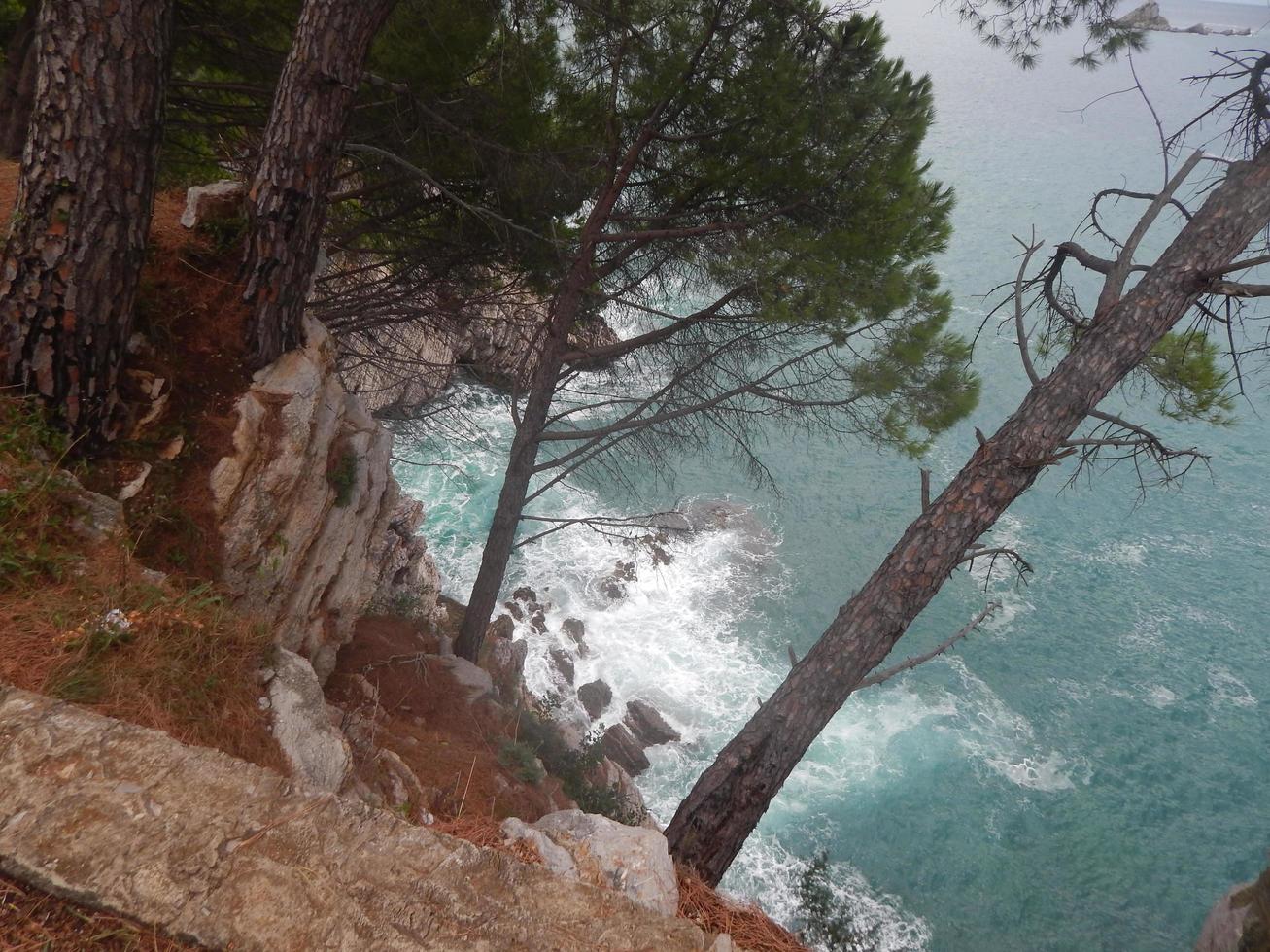 viaggio in montenegro, mare adriatico, paesaggi foto