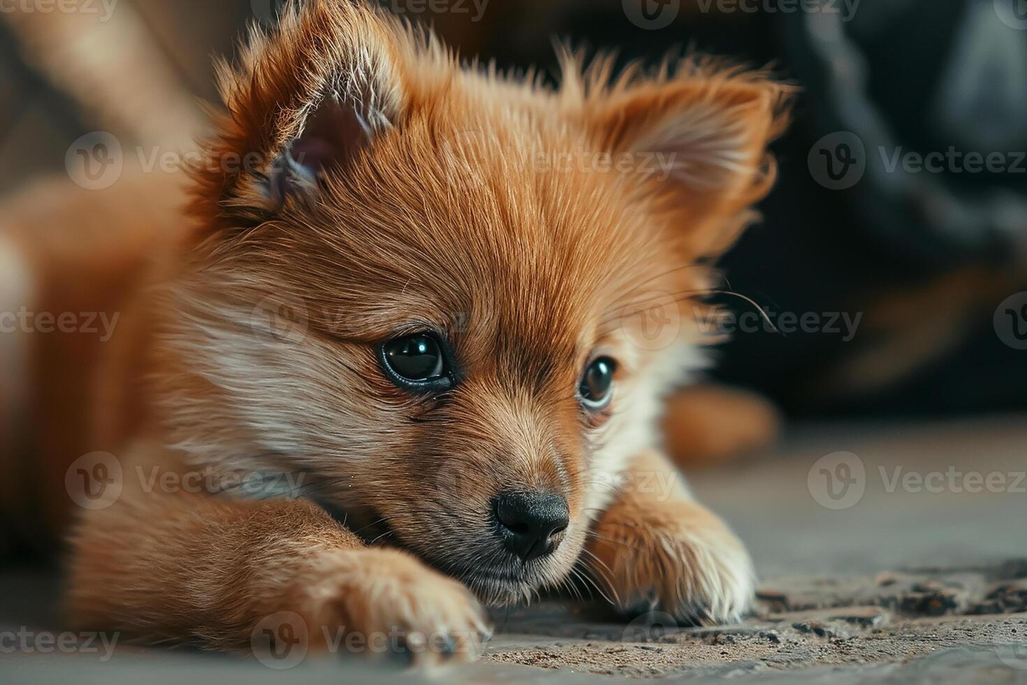 ai generato fotografia di un' carino cane, nazionale cucciolo giorno concetto foto