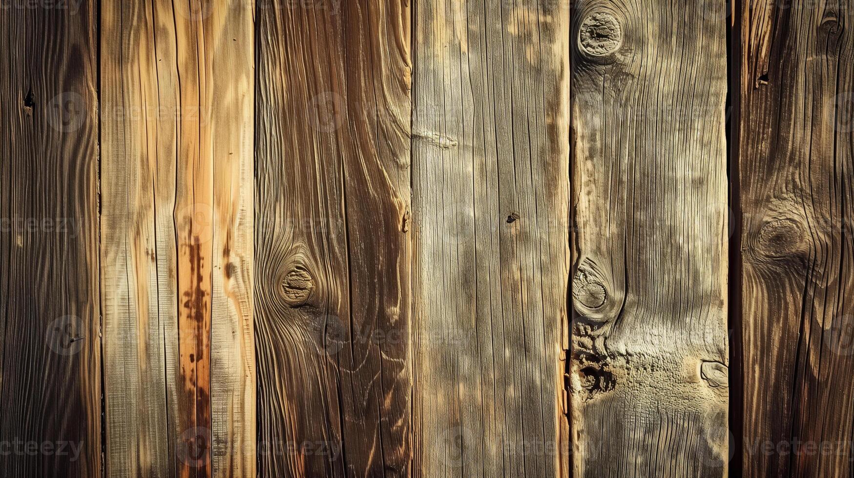 ai generato vecchio di legno sfondo o struttura. grunge legna tavole. foto