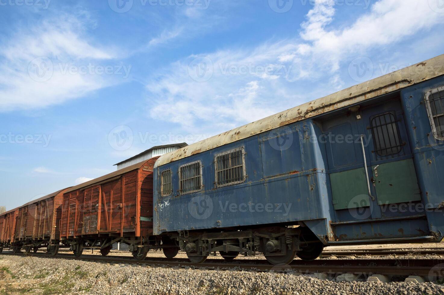 Ferrovia camion carri foto