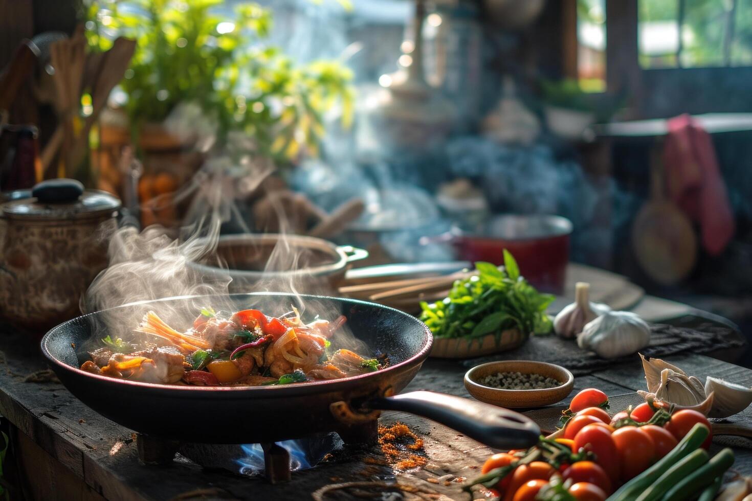 ai generato Salute guida, cucinando suggerimenti foto