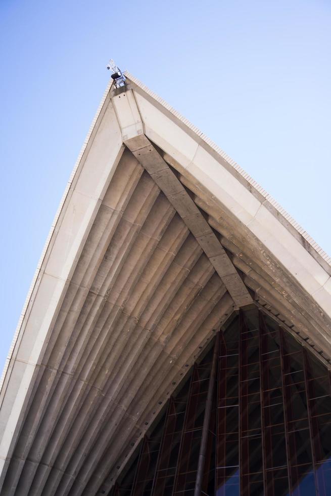 Sydney, Australia, 12 febbraio 2015 - vista al teatro dell'opera di Sydney a Sydney, in Australia. è stato progettato dall'architetto danese jorn utzon ed è stato inaugurato il 20 ottobre 1973. foto