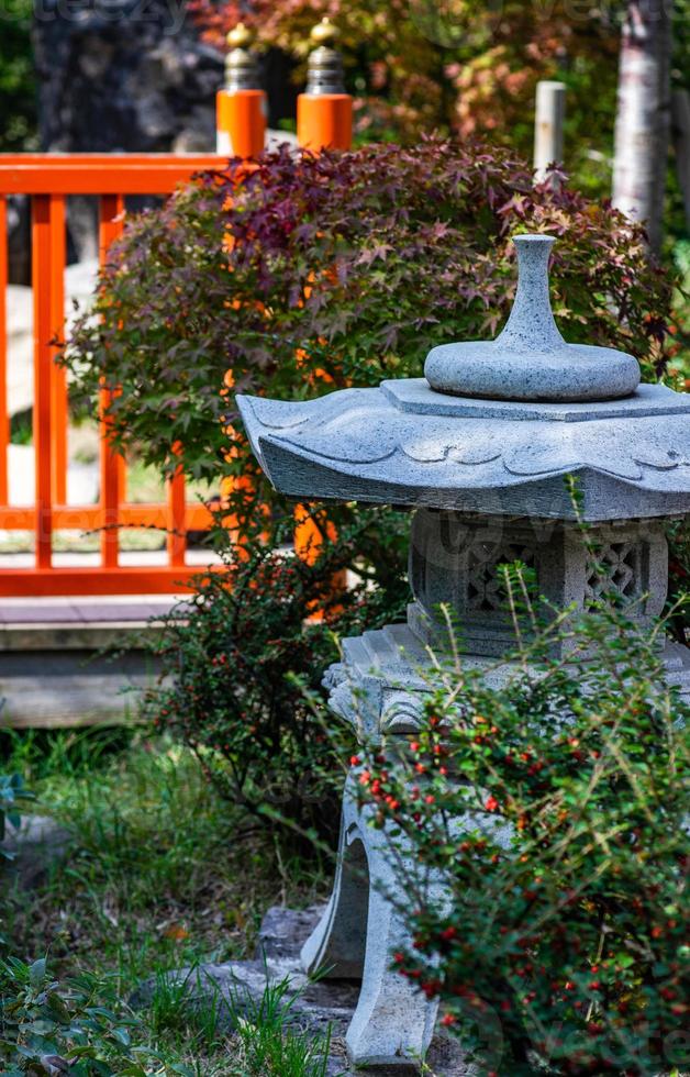 giardino autunnale giapponese foto