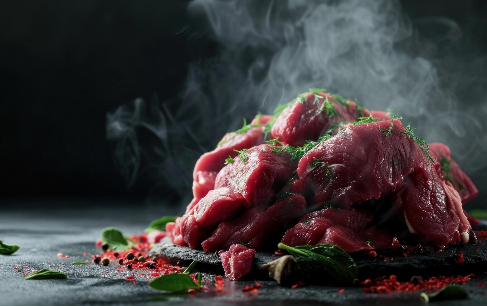 ai generato carne tagli di scelta foto