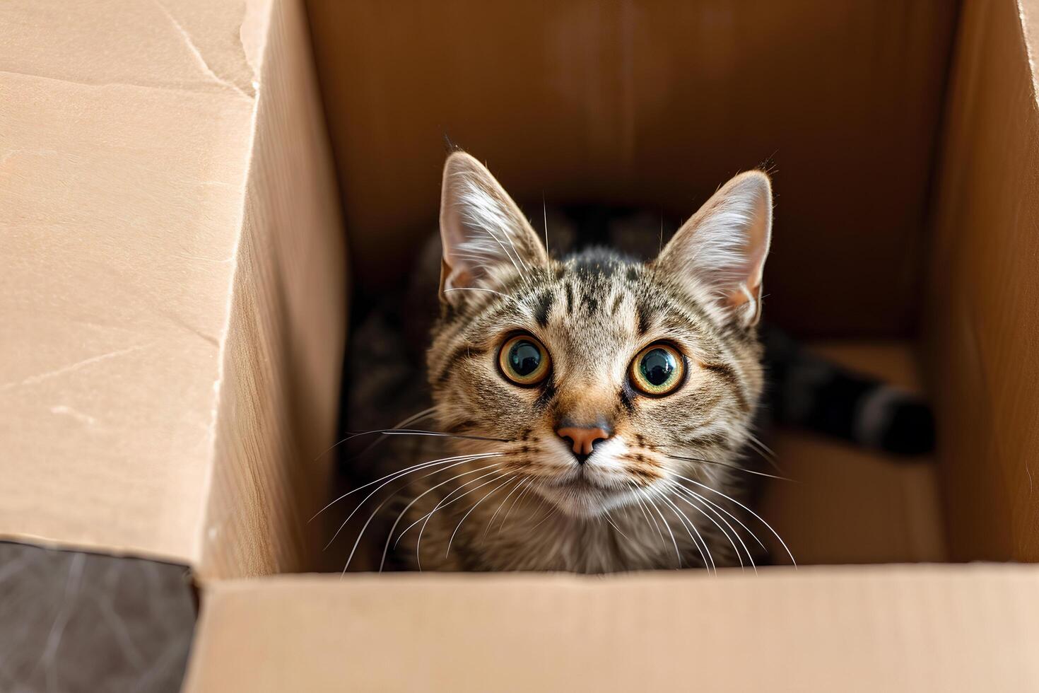 ai generato felino serenità cattura ogni giorno momenti nel un' gatti vita foto