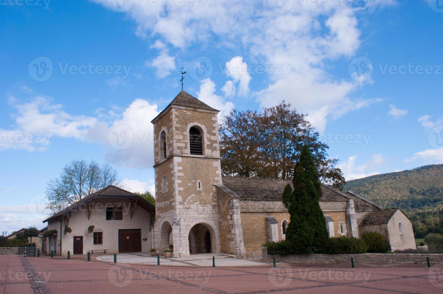 un' Chiesa con un' campanile foto