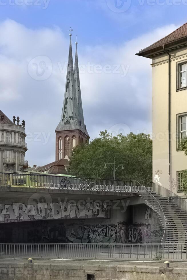 Berlino, Germania, 2021 - santo Nicholas Chiesa, nikolai quartiere, Berlino, Germania foto