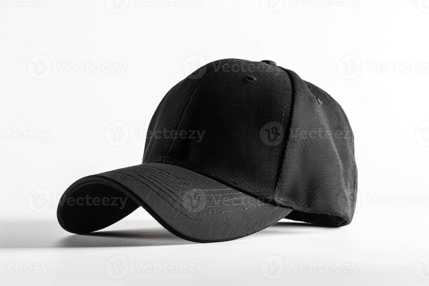 ai generato cappello baseball berretto su blu sfondo ritagliare foto