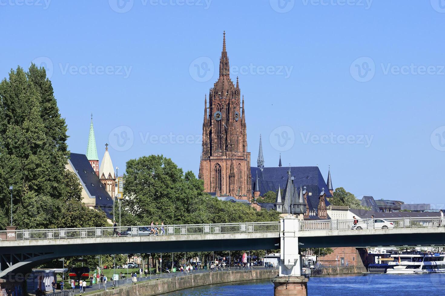 francoforte am principale, Germania, 2023 - imperiale Cattedrale di santo Bartolomeo, francoforte am principale, Assia, Germania foto