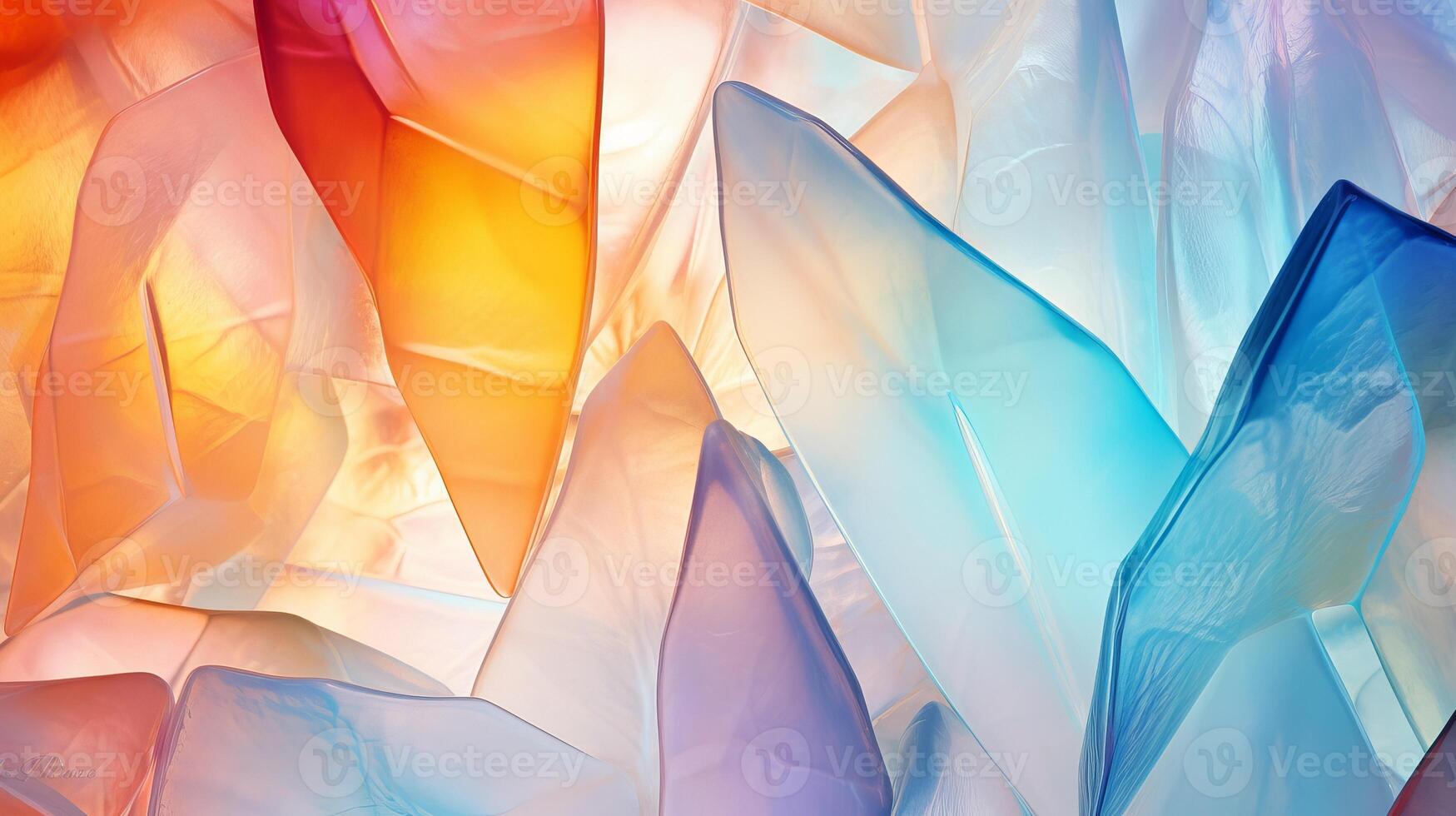 ai generato gemme cristalli scintillio con ipnotizzante colorato splendore la creazione di sbalorditivo e astratto fondale foto