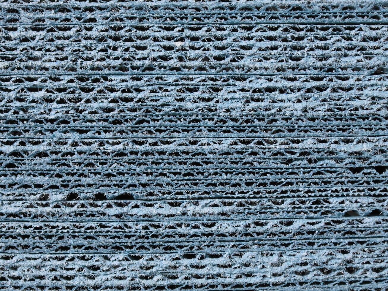 sfondo texture cartone blu foto