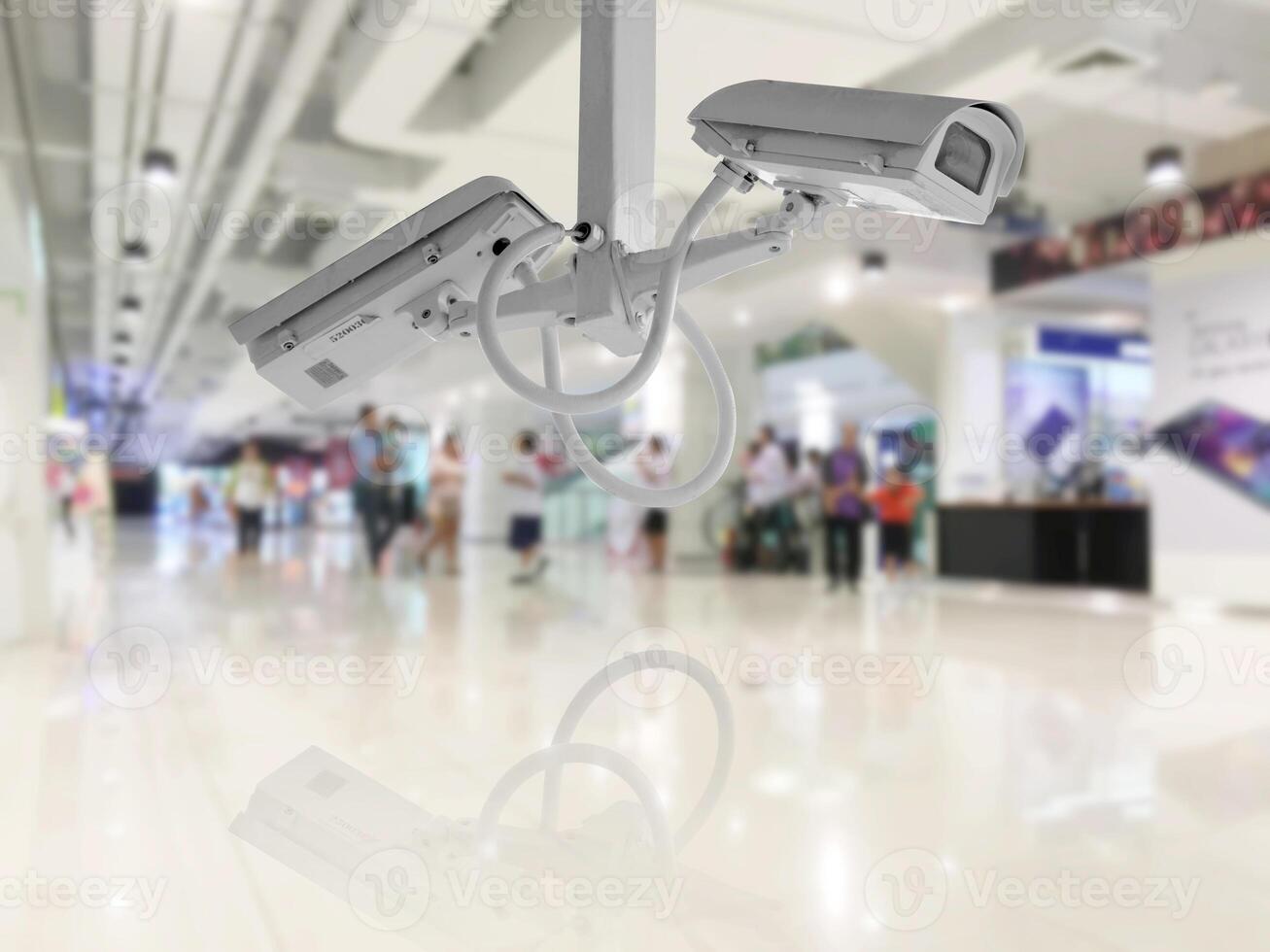 cctv sicurezza telecamera shopping Dipartimento memorizzare sfondo. foto