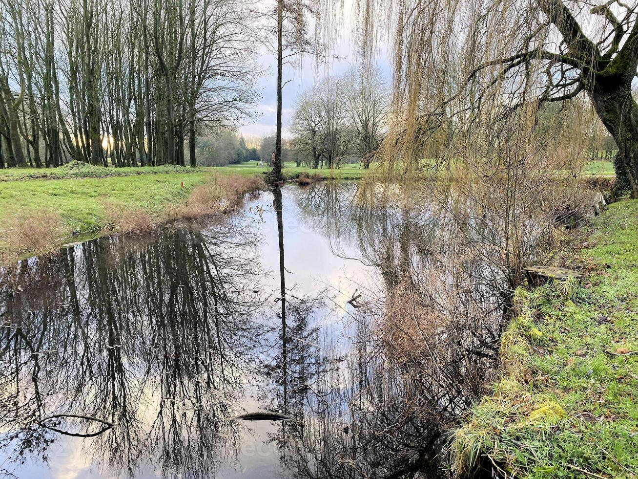 un' Visualizza di il shropshire campagna a il collina valle nel Whitchurch foto