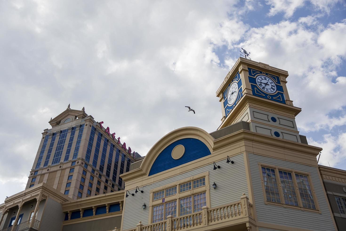 atlantic city, usa, 26 agosto 2017 - dettaglio da caesars hotel and casino a atlantic city, usa. è stato aperto nel 1979 e oggi ha più di 3400 slot machine e 1158 camere d'albergo. foto