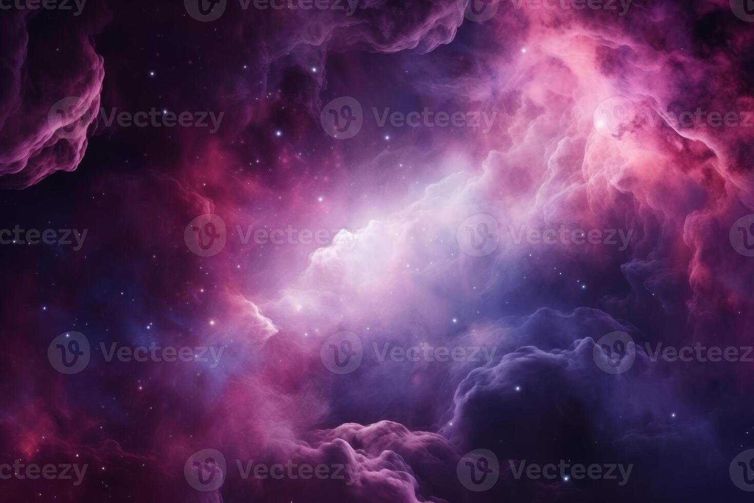 ai generato nebulosa galassia nebulose telescopio Visualizza ingrandimento spazio scienza astrofisica stelle astronomia astrologia cosmo universo astratto sfondo fantasia mondi pianeti raggiante buio etereo foto