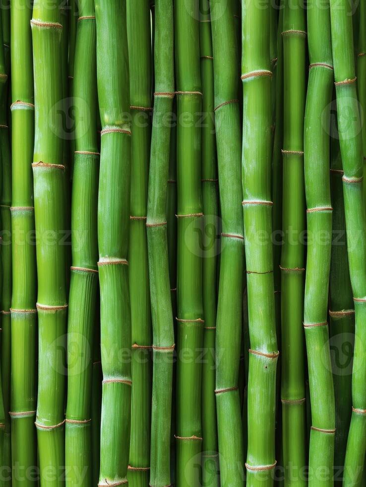 ai generato verde bambù sfondo struttura foto