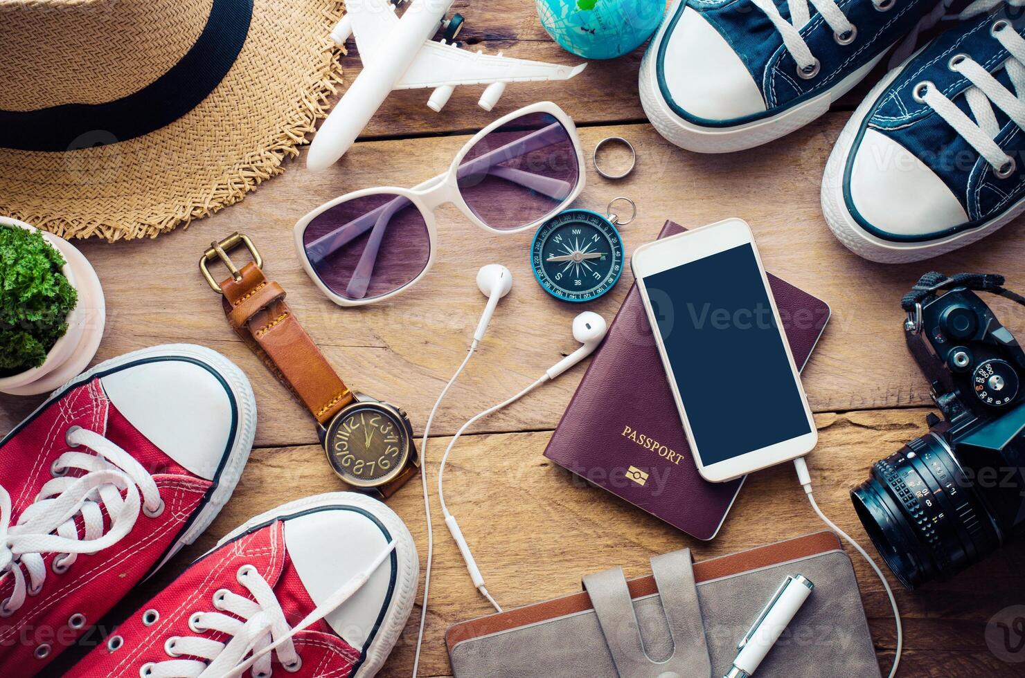 viaggio Accessori per viaggio su legna foto