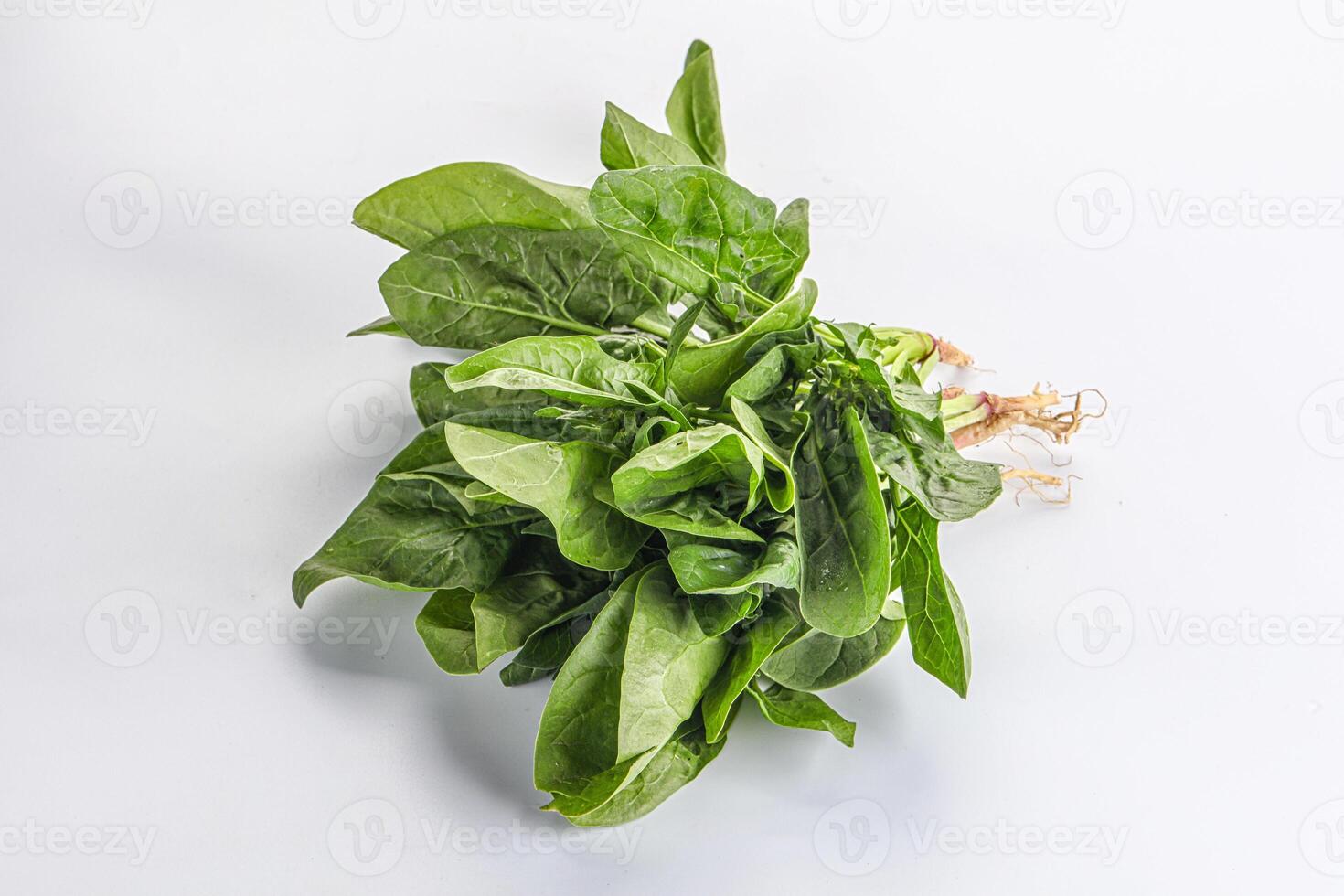 naturale biologico crudo verde spinaci foto