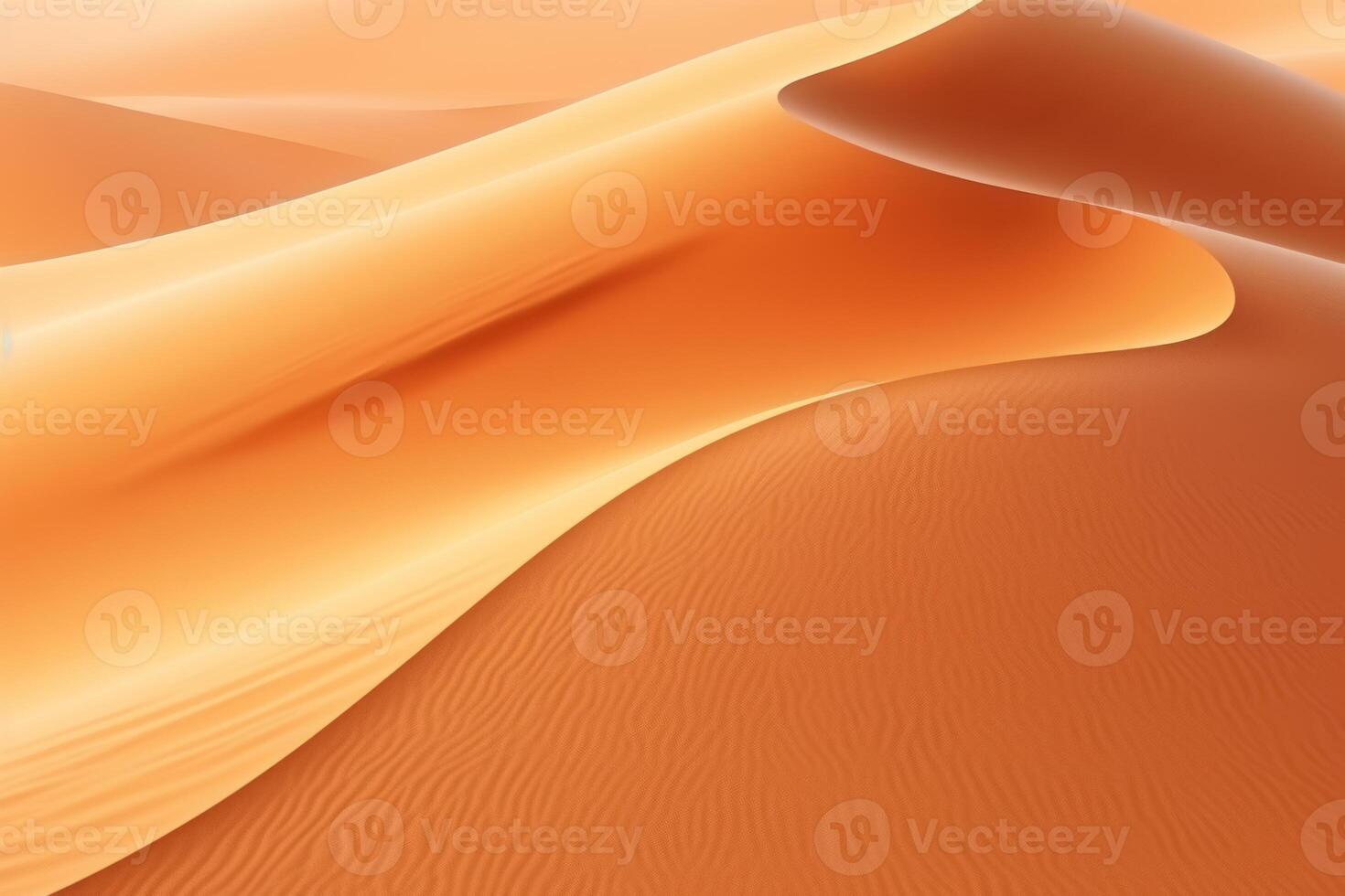 ai generato vicino su arancia sabbia struttura nel vuoto trimestre deserto nel unito arabo emirati. sabbia dune. astratto sabbia struttura. foto