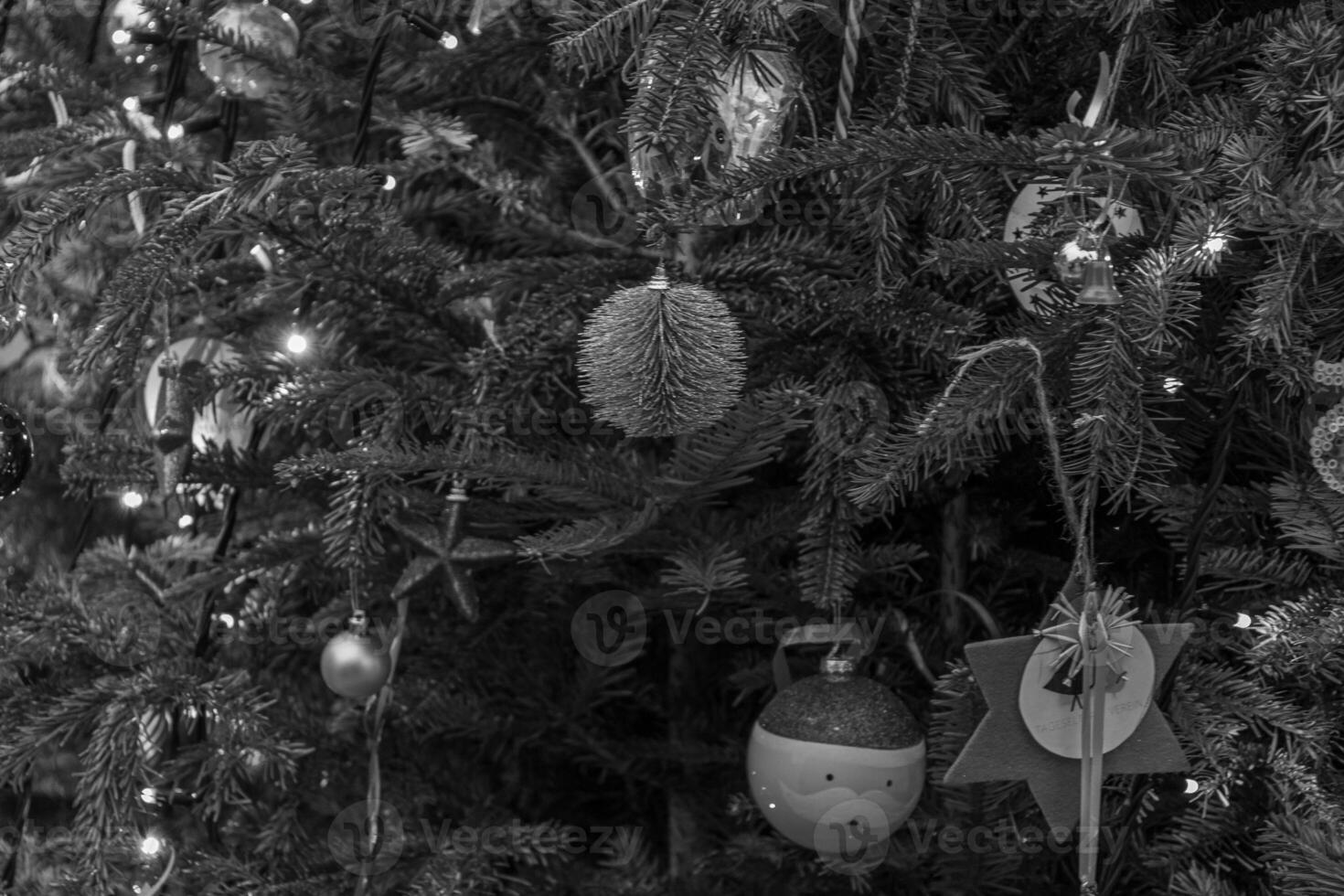 Natale tempo nel il Tedesco città di vreden foto