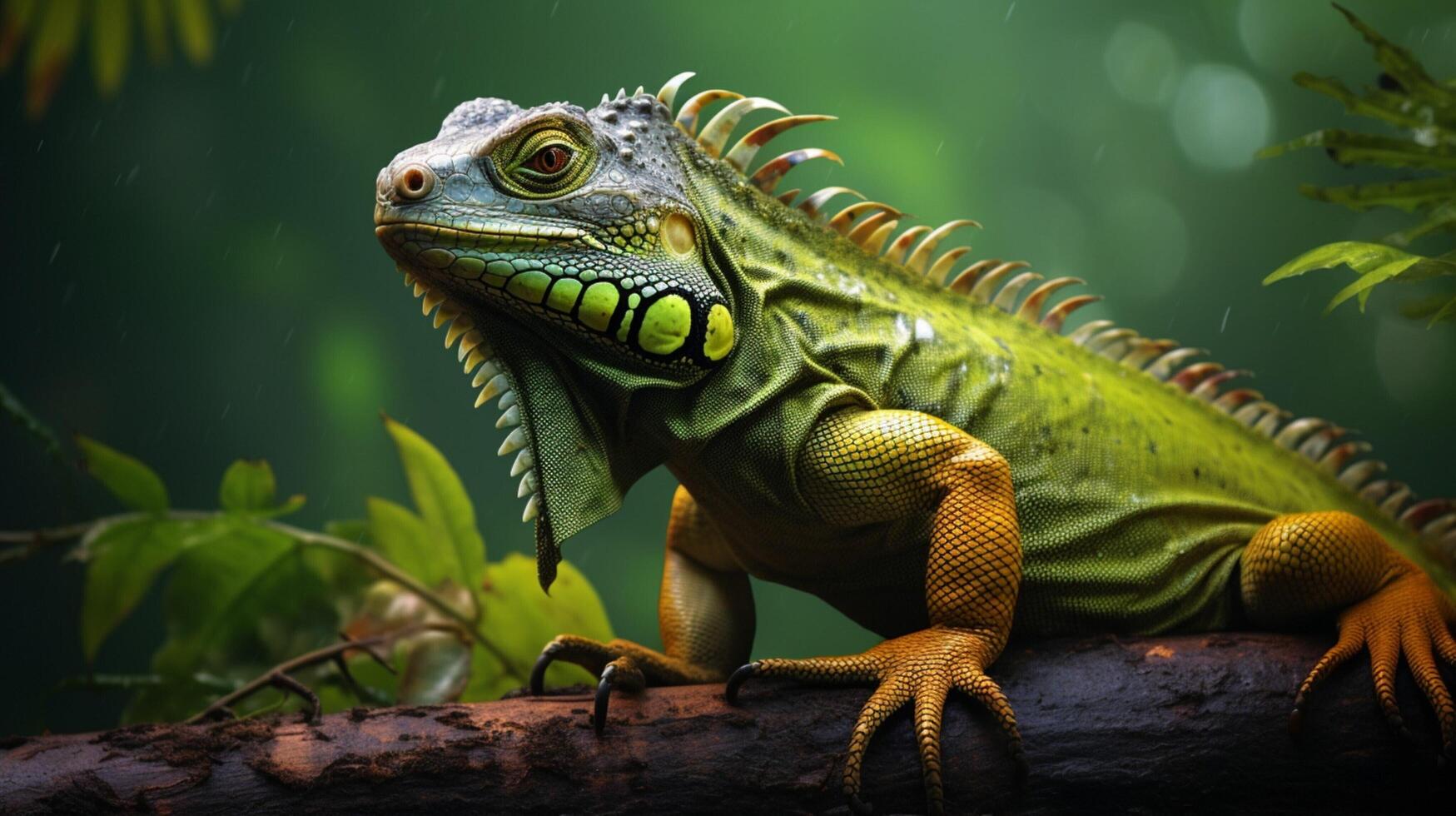 ai generato iguana alto qualità Immagine foto