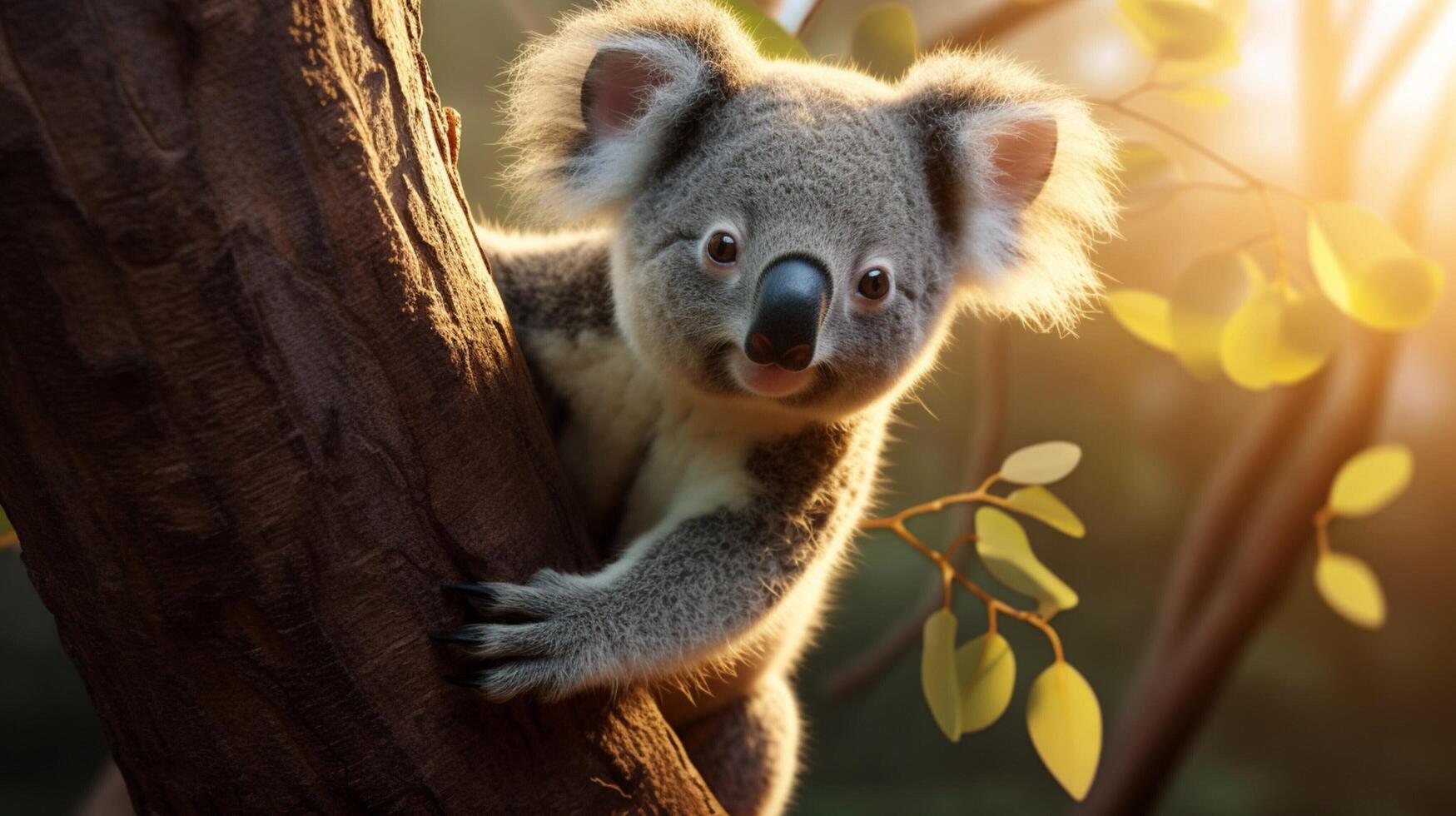 ai generato koala alto qualità Immagine foto