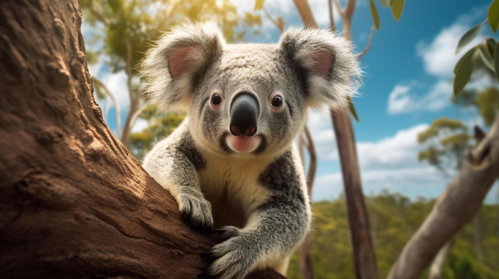 ai generato koala alto qualità Immagine foto