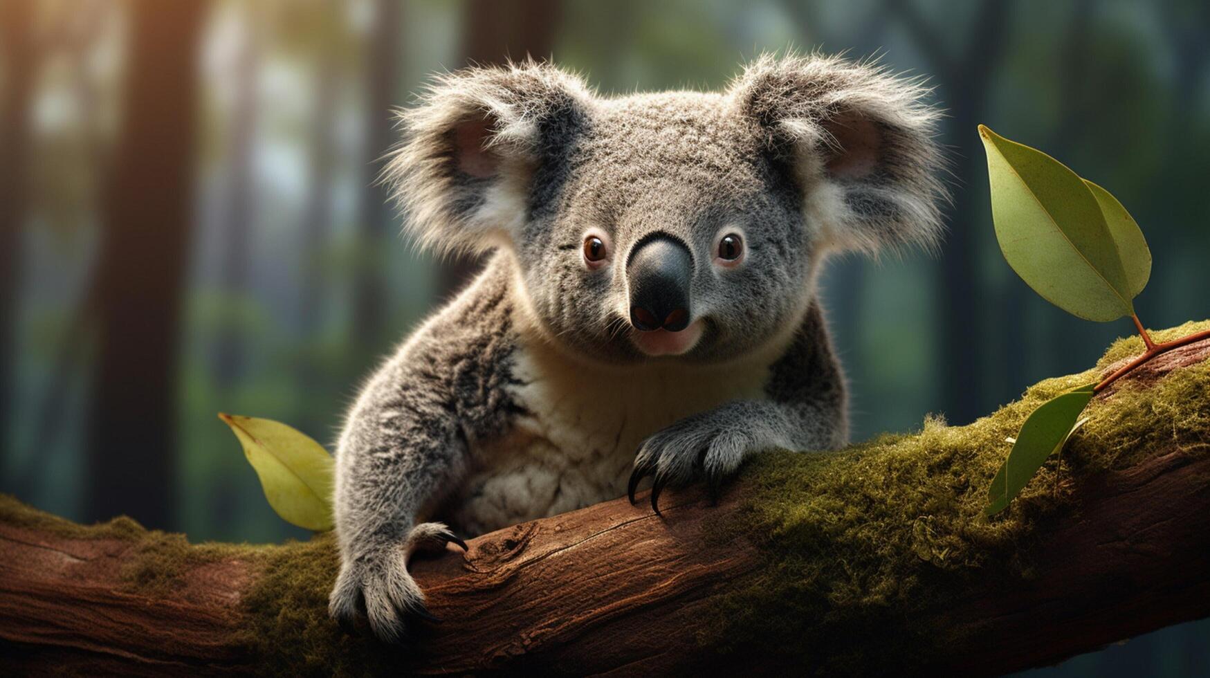 ai generato koala alto qualità Immagine foto